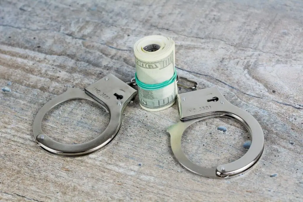 average bail amount for drug possession